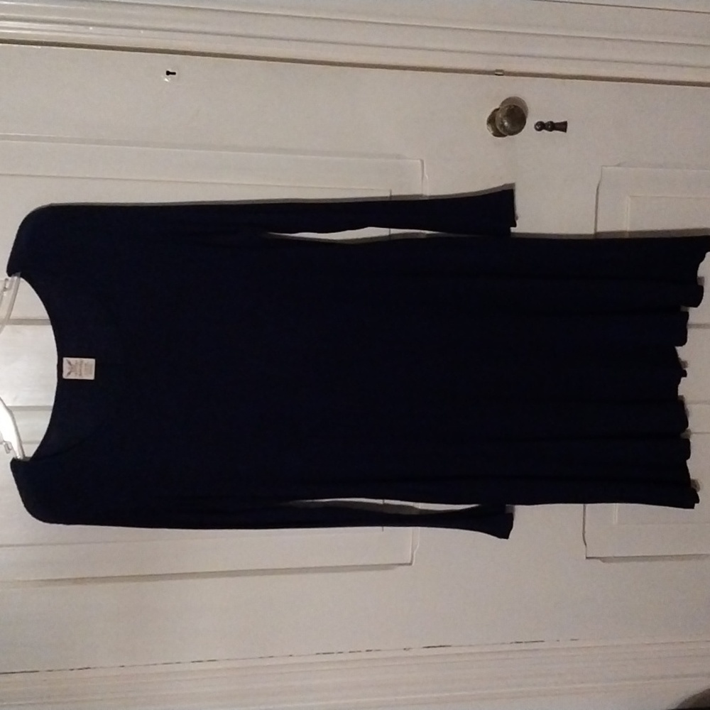 Navy Blue Longsleeve Dress
